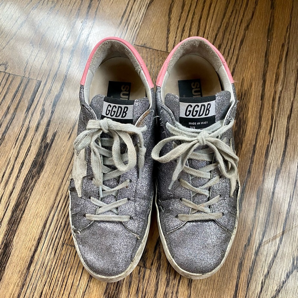 Golden Goose Deluxe Brand Size 37 Superstars - Picture 6 of 9